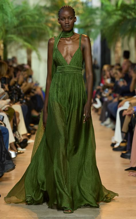 Women's Elie Saab Spring Summer 2025 Collection | Moda Operandi Elle Saab Dresses, Best Greens, Coktail Dress, Nice Long Dresses, Award Dresses, Fashion Management, Heather Duke, Fame Dr Outfits, Matric Dance Dresses