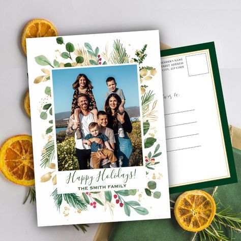 Photo insert christmas cards