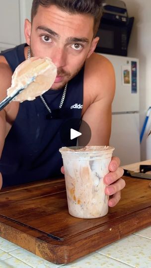 625K views · 64K reactions | Apple Peanut Butter Yogurt Snack Thing

Recipe from @allenxspeigner 

Ingredients:
- 1 apple, cut up
- 1/4 cup 0% Greek yogurt
- 1/4 cup sugar-free Cool Whip
- 1 tbsp peanut butter
- 1 tbsp sugar-free strawberry jelly
- Dash of cinnamon
- A splash of vanilla extract

Instructions:
1. Place the cut-up apple in a container.
2. Add the Greek yogurt, Cool Whip, peanut butter, jelly, cinnamon, and vanilla extract.
3. Shake well until everything is mixed together.
4. Enjoy!

Nutritional Information (approximate):

Calories: 295 kcal
Protein: 10g

#lowcaldessert #lowcalorie #macrofriendly #mealprepideas #applerecipes | Trevor Thomas - Personal Trainer & Lifestyle Fitness Coach | 2tfitness · Original audio Greek Yogurt Cool Whip, Apple Peanut Butter Snack, Cool Whip Peanut Butter, Apple Greek Yogurt, Peanut Butter Greek Yogurt, Apple Peanut Butter, Greek Yogurt And Peanut Butter, Protein Options, Peanut Butter Shake