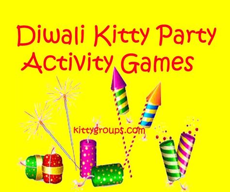 11 Diwali Activity Games For Kitty Party Games For Kitty Party, Halloween Party Invitations Diy, Diwali Games, Diwali Theme, Diwali For Kids, Party Games For Ladies, Ladies Kitty Party Games, Kitty Party Themes, Games For Ladies