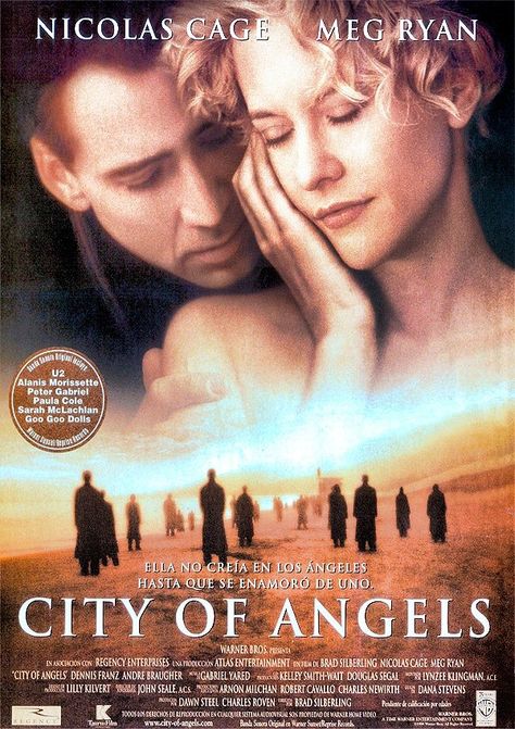 City Of Angels Movie, Meg Ryan Movies, Nicolas Cage Movies, Movie Nerd, Romance Film, Inspirational Movies, Meg Ryan, See Movie, Nicolas Cage