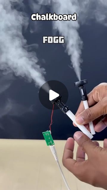 Chalkboard Cb on Instagram: "Mini humidity fire module diy science project 
#chalkboard220 #creative #content #creativeideas #contentcreator #cheapest #electronics #education #elelctronic #diyproject #electronicprojects #electric #engineering #electronickit #experiment #explorepage #mistmaker #mist #doityourself #amazing #viralreels #trending #instagram @harishchoudhary70" Electrical Projects Engineering, Electronics Mini Projects Diy, Electricity Science Experiments, Simple Circuit Projects, Electronics Engineering Projects, Diy Experiments, Circuits Science, Electric Engineering, Electricity Experiments