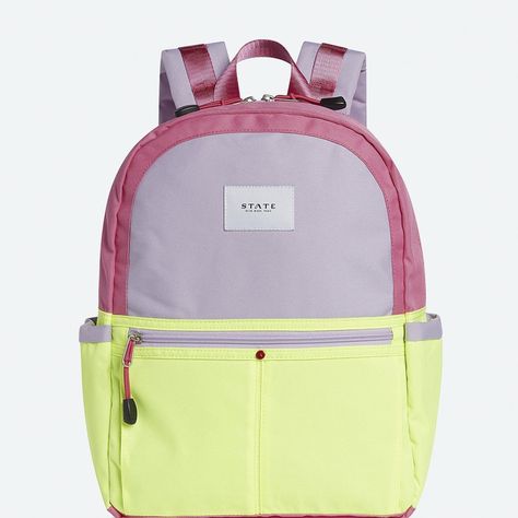 Backpack Diaper Bag, Block Color, Pink Lemon, School Accessories, School Bags For Girls, Baby Diaper Bags, Diaper Bag Backpack, Backpacking Packing, Stylish Baby