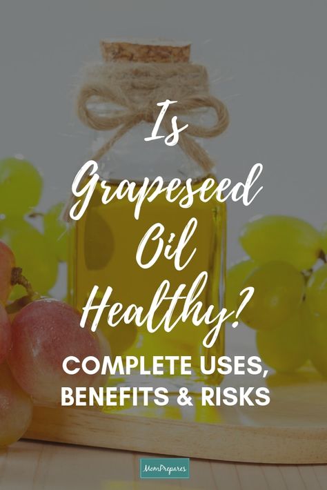 Grapeseed oil has many wonderful uses and health benefits such as improving skin and frying foods. This guide covers the research and facts behind this powerful oil. via @momprepares Grape Seed Oil Benefits, Grapeseed Oil Uses, Benefits Of Grapeseed Oil, Carrier Oil Benefits, Grapeseed Oil Benefits, Grapes Benefits, Grape Seed Oil, Essential Oil Benefits, Oil Pulling