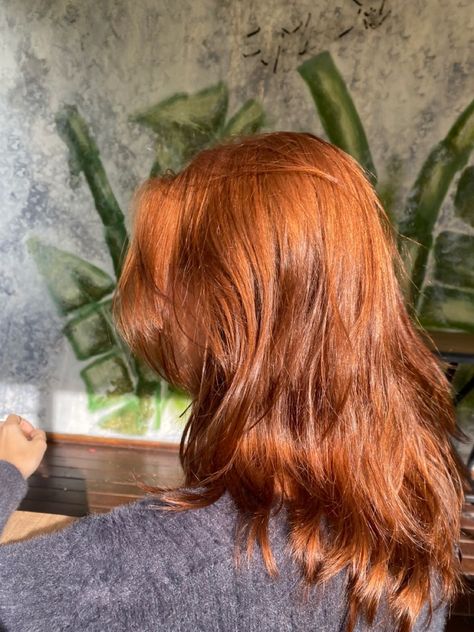 Medium Layered Haircuts Red Hair, Orange Hair With Layers, Long Hair With Layers Redhead, Ginger Medium Hair, Shirt Ginger Hair, Dark Ginger Hair Natural, Short Layered Ginger Hair, Shaggy Ginger Hair, Red Hair Layers Medium