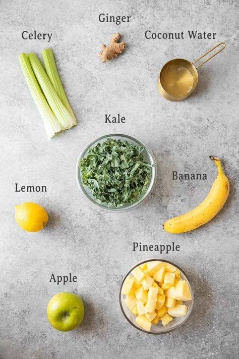 Celery Smoothie, Smoothie Jar, Healthy Nutrition Plan, Green Detox Smoothie, Kale Smoothie, Ginger Smoothie, Healthy Smoothie, Proper Nutrition, Detox Smoothie