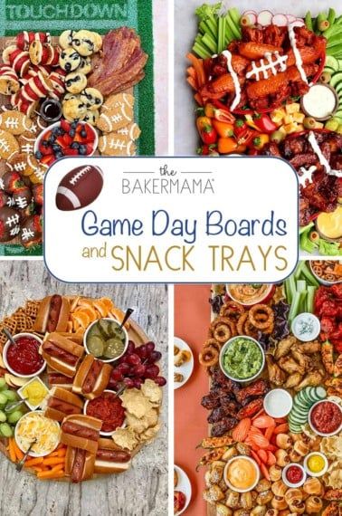 Boards Archives - The BakerMama Flourless Banana Bread, Baked Apple Fritters, Hearty Snacks, Brunch Spread, Football Snacks, Football Party Food, Tailgating Recipes, Dip Recipes Easy, Snack Board