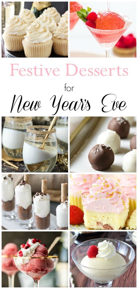 New Years Cupcake Ideas, New Years Eve Deserts, Nye Desserts, New Years Eve Snacks, New Years Eve Dessert, New Year's Cupcakes, New Year's Eve Appetizers, New Year's Desserts, New Years Eve Food