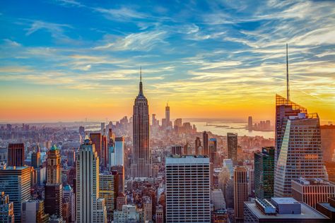 View Of City, New York Landscape, City Scapes, Flatiron Building, City Scape, Little Italy, City Wallpaper, Popular Wallpaper, Accent Wallpaper