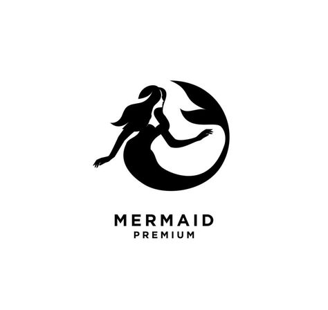 Mermaid Logo, Logo Icon Design, Themes App, Mermaid Theme, Logo Icon, Sirens, Logo Icons, App Icon, Design Illustration