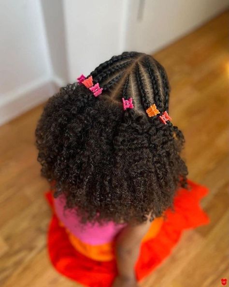 Cornrows Hairstyles For Kids, School Cornrows, Packing Gel, Gel Hairstyles, Kids Cornrow Hairstyles, Black Baby Girl Hairstyles, Baby Girl Hairstyles Curly, Daughter Hairstyles, Kids Natural Hair