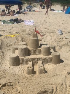 Easy Sand Castle Ideas At The Beach, How To Make A Sand Castle, Cool Sand Castles, Building Sand Castles The Beach, Sand Castles Ideas, Beach Sand Art Easy, Sandcastles Ideas, Sand Castle Ideas Easy, Sand Castle Aesthetic