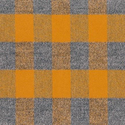 Robert Kaufman Fabrics: SRKF-15606-133 GOLD from Mammoth Flannel Flannel Skirt, Buffalo Plaid Fabric, Flannel Scarves, Fall Flannel, Grey Plaid, Indie Sewing Patterns, Robert Kaufman Fabrics, Robert Kaufman, Plaid Fabric