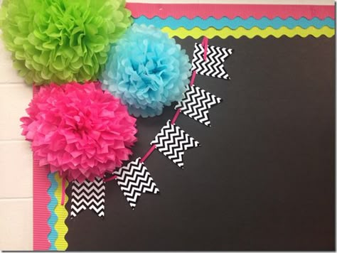 When I started my teaching career there was no such thing as Pinterest (gasp)!  So, my bulletin boards were not as “pin-worthy” as the on... Classroom Bulletin Boards, School Bulletin Boards, Class Decoration, Creative Classroom, Classroom Door, Classroom Design, Classroom Setting, Birthday Board, Classroom Fun