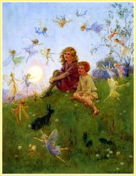 Margaret Tarrant - Do you believe in Fairies? (221 pieces -  Jigidi jigsaw puzzle) Margaret Tarrant, Believe In Fairies, Fairy Folk, Fairy Illustration, Fairy Pictures, Love Fairy, Vintage Fairies, Fairy Magic, Fairies Elves