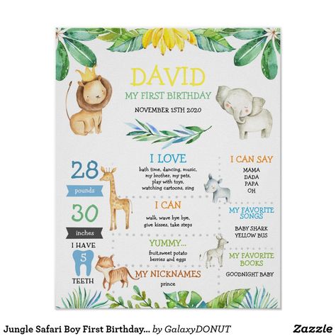 First Birthday Milestone, Birthday Milestone Board, First Birthday Posters, Safari Theme Birthday, Milestone Poster, Birthday Milestone, Safari Birthday Party, Jungle Birthday, Welcome Poster