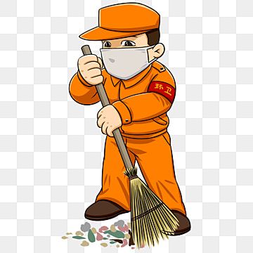 Cleaning Environment Drawing, Sanitation Drawing, Cleanliness Drawing, Parol Making, Cleaning Clipart, Cleaning Drawing, Cleaning Cartoon, Sanitation Worker, Road Drawing