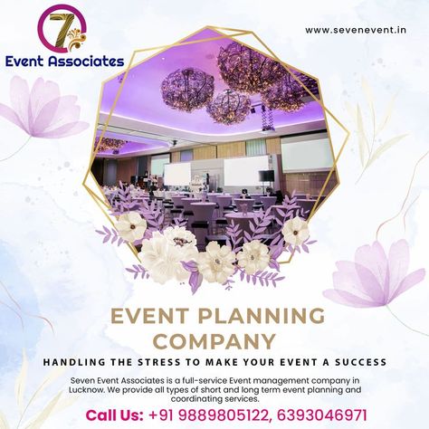 7 Event Associates a premier event planning and design production firm is a one stop solution for any event planning needs. With over years of experience in event industry, we are counted as one of the best event planners in Lucknow. SEVEN EVENT ASSOCIATES Call Us: +91 9889805122, 6393046971 Event Planning Company in Lucknow | Event Planner in Lucknow | Event Management Company in Lucknow | Best Event Planner in Lucknow Packing Idea, Types Of Shorts, Event Management Company, Naming Ceremony, Event Planning Company, Event Planners, Management Company, Event Management, Graphic Designs