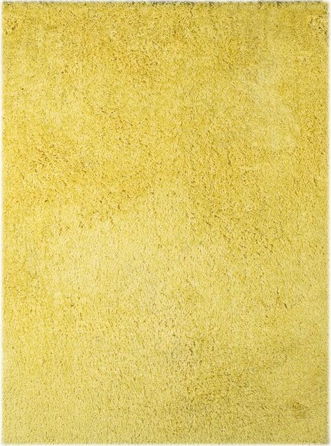 Amer Rugs Illustrations ILT-6 Yellow Polyester Rug Yellow Carpet, Yellow Area Rugs, Shag Area Rug, Area Carpet, Yellow Rug, Modern Traditional, Carpet Runner, Modern Area Rugs, Woven Rug