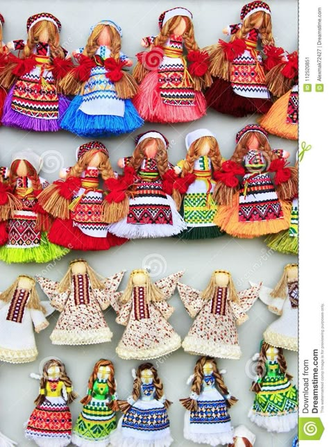 Embroidered Christmas Ornaments, Ukrainian Christmas, Worry Dolls, Yarn Dolls, Cloth Dolls Handmade, Folk Doll, Rag Dolls Handmade, Xmas Stockings, Costume Collection