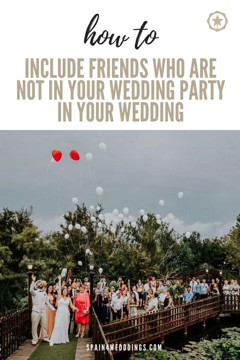 Meet Our Bridal Party, Ways To Include Friends In Wedding, How To Include Friends In Your Wedding, No Bridal Party Wedding Ceremony, No Wedding Party, No Bridal Party Wedding, Apology Letter To Friend, Wedding Ceremony Invitations, Small Bridal Parties