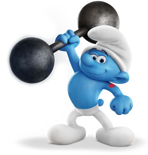 Hefty Smurf, Smurfs Cartoon, Smurf Costume, Smurfs Drawing, Movie Character Ideas, Tinkerbell Party Theme, Japanese Demon Tattoo, Smurfs Movie, Smurfs Party