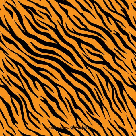 Tiger stripes background Free Vector Tiger Background, Jaguar Spots, Tropical Leaves Illustration, Tiger Silhouette, Stripes Background, Animal Print Background, Wild Print, Deco Jungle, Tiger Illustration