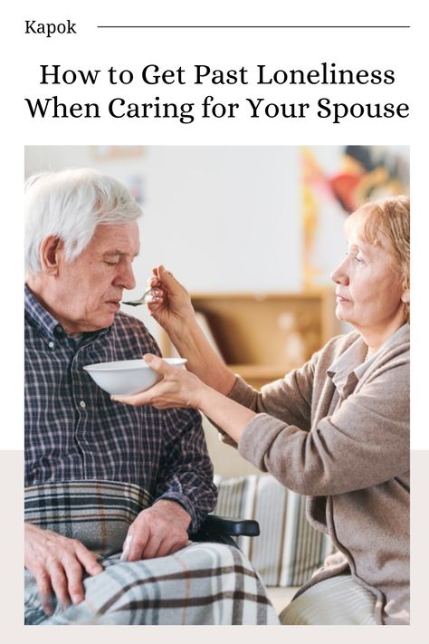 Loneliness can be rough at the best of times. It's sometimes even worse when you're a spousal caregiver, as it can feel like you've lost your loved one, even though they're physically there with you. These tips and approaches can help you to manage better. #spouse #love #caregiving Family Caregiver Quotes, Spouse Caregiver Quotes, Caregiving For Elderly Parents, Elderly Parents Caring For, Home Health Aide Caregiver, Caregiver Burnout, Caregiver Quotes, Estate Planning Checklist, Caregiver Support