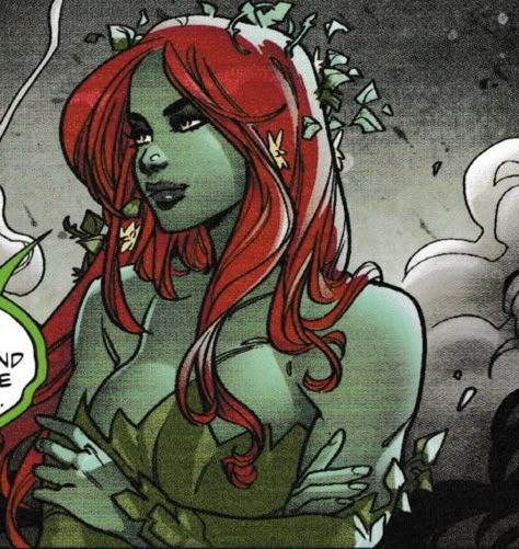 Poison Ivy Icons, Poison Ivy, Her Hair, Red Hair, Ivy, Batman, Makeup, Flowers, Green