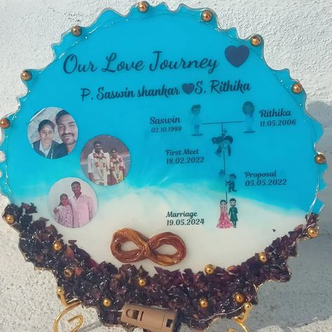 🌊✨ Celebrate your special day with our stunning 12-inch beach theme wedding frame! Perfect for preserving your cherished memories, this handcrafted resin art piece brings the beauty of the ocean to your home. Ideal as a wedding gift or a keepsake, it captures the essence of your beachside romance. 🏖️ Features: 👉12-inch frame 👉Beach-themed design 👉Handcrafted with high-quality resin 👉Perfect wedding or anniversary gift A beautiful customer from solar erode has preserved their memories 💖 Tha... Memory Frame, Wedding Frame, Beach Theme Wedding, Theme Wedding, Beach Theme, Wedding Frames, Beach Themed, Cherished Memories, Beach Themes