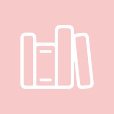 Pink Book Icon App, Pink School Icon, Pink Book Icon, Notion App Icon, Pink Notion, Books Icon, Pink Apps, Pink Desktop, Pink Homescreen