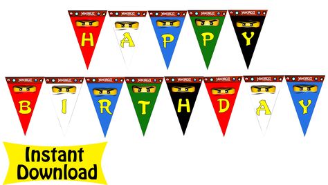 Ninjago Birthday Decorations, Lego Ninjago Birthday, Lego Ninjago Party, Mickey Mouse Balloons, Ninjago Birthday Party, Unicorn Balloon, Ninjago Birthday, Christian Birthday, Ninjago Party