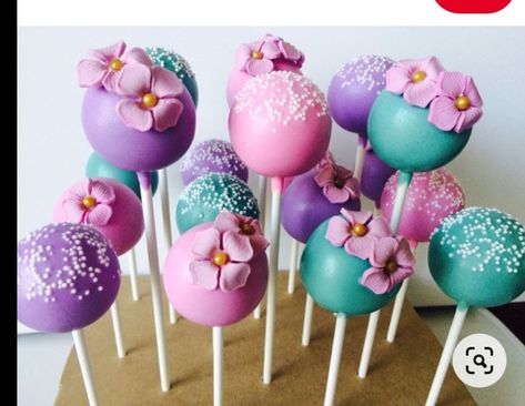 Flower Theme Cake Pops, Isabella Encanto Cake Ideas, Encanto Cake Pops, Encanto Theme Birthday Party, Isabella Cake, Flower Party Themes, Encanto Theme, Flower Cake Pops, Circus Birthday Party Theme