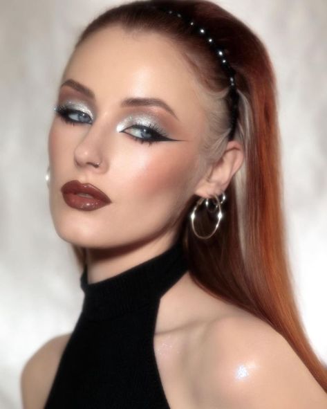 Retro Makeup Looks, Nye Look, Maquillage On Fleek, Makeup Life Hacks, Maddy Perez, Retro Makeup, Crazy Makeup, Makeup For Green Eyes, Gorgeous Makeup