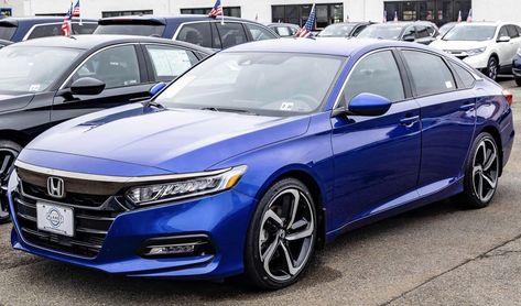 Honda Accord Blue, Blue Honda Accord, Car Life, Vision Board Images, 1 Billion, Honda Motors, Dream Baby, First Car, Cute Cars