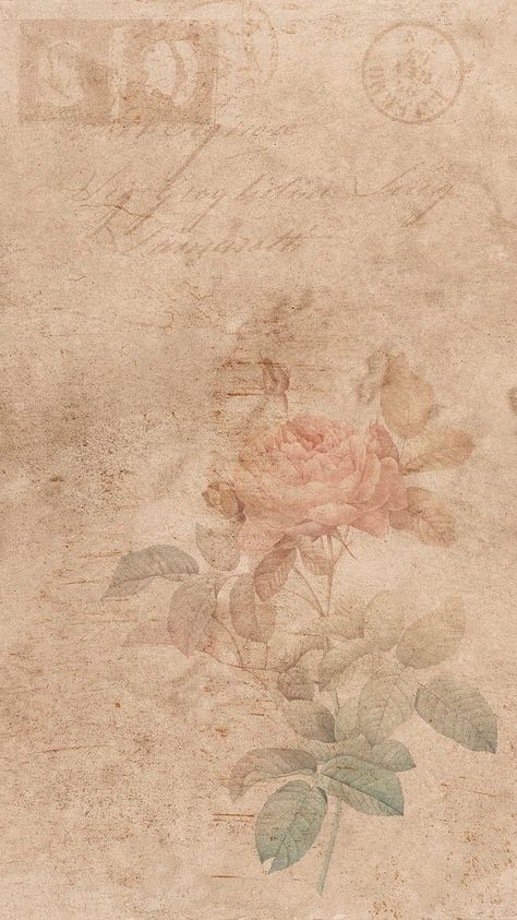 Vintage flower iPhone wallpaper, HD | Premium Photo - rawpixel Antique Background Vintage, Vintage 1800s Aesthetic Wallpaper, Antique Wallpaper Iphone, Vintage Flowers Wallpaper Iphone, Vintage Background For Poems, Old Flower Wallpaper, Fondos Vintage Aesthetic, Backround Pics Aesthetic Vintage, Textured Wallpaper Iphone