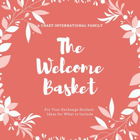 Welcome Posters For Exchange Students, Foreign Exchange Student Welcome Gifts, Welcome Poster Airport Foreign Exchange Student, Welcome Sign For Foreign Exchange Student, Host An Exchange Student, Welcome Signs For Exchange Students, Exchange Student Bedroom Ideas, Welcome Basket For Foreign Exchange Student, Hosting Foreign Exchange Student