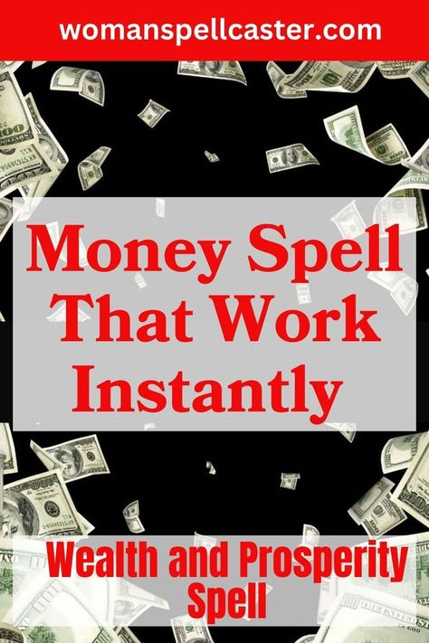 Discover a powerful money spell that works instantly and brings you the wealth and abundance you deserve. Try it now and see the amazing results! Money Spells Magic, Powerful Money Spells, Magic Rings, Spells That Actually Work, Manifestation Money, Money Spells That Work, Prosperity Spell, Good Luck Spells, Money Spell