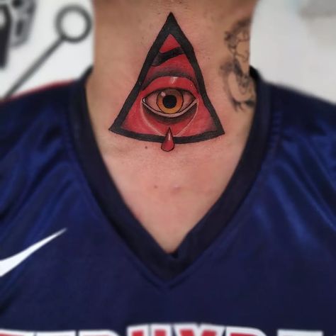 Devil Eye Tattoo, Devil Eye, Eye Tattoo, Triangle Tattoo, Tattoos