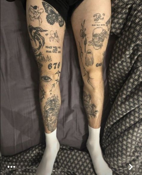 Floral Leg Tattoo Men, Tibia Tattoo Men, Patchwork Leg Tattoo Men, Leg Patch Work Tattoo, Leg Tattoo Patchwork, Back Calf Tattoos Men, Leg Patchwork Tattoo Men, Patch Work Leg Sleeve Tattoo, Realism Leg Tattoo