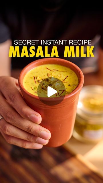 Masala Doodh Recipe, Masala Milk Powder, Milk Masala Powder Recipe, Your Food Lab, Masala Milk Recipe, Evening Food, Masala Powder Recipe, Health Drinks, Food Lab