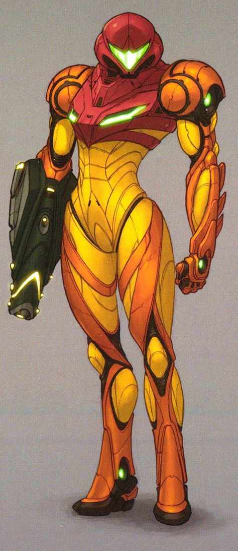 Metroid Fusion Suit, Samus Aran Casual Clothes, Metroid Armor, Syfy Armor, Metroid Concept Art, Samus Armor, Space Suit Concept Art, Samus Fanart, Metroid Samus Fan Art