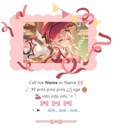 free rentry template (light mode) of yanfei from genshin. click image for the link! PLS DONT REMOVE CREDIT. feel free to make suggestions/requests who i make next but no promises. Rentry Template, Cute Text Symbols, No Promises, Text Symbols, Kawaii Core, Header Banner, Cute Texts, Call Me, Feelings