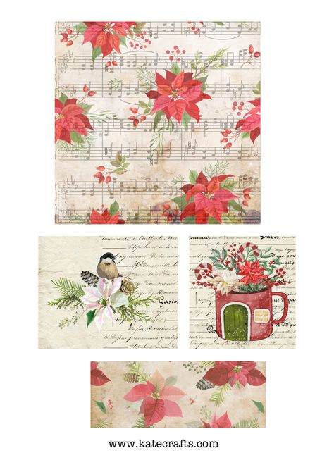 Christmas Journal Pages Free Printables, Free Christmas Paper Printables, Free Printable Christmas Scrapbook Paper, Printable Scrapbook Paper Free Prints, Christmas Ephemera Free Printables, Free Xmas Printables, Vintage Christmas Images Printables Free, Decoupage Paper Printable Free, Christmas Prints Free