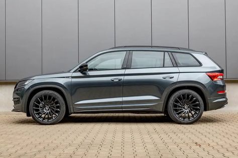 Good as a bear: H&R sport springs for the new Skoda Kodiaq | tuningblog.eu Kodiak Bear, Mercedes Sls, Sport Suv, Skoda Kodiaq, Porsche 993, Car Inspiration, New Mercedes, European Antiques, New Bmw