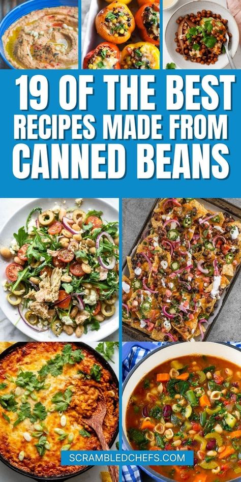 Maple Beans Recipes, Mixed Bean Recipes, Bean Soup Mix Recipe, Low Carb Beans, Bean Dips, Beans Recipe Healthy, Canned Beans Recipe, Recipes Using Beans, Bean Diet