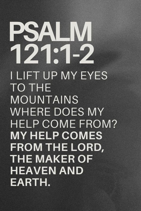 I want to dive into the meaning of Psalm 121 because I think there’s some powerful truth in there for us today. This is a passage that each Christian should hang onto and remind themselves of. Easter Church Banners, Psalm 121 1 2, Psalm 121, Bible Verses About Faith, Bible Quotes Wallpaper, Bible Quotes Images, Powerful Bible Verses, Bible Passages, Bible Stories