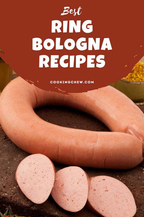 What To Make With Ring Bologna, Recipes Using Ring Bologna, Ring Bologna Sheet Pan Dinner, Ring Bologna Recipes Crock Pot, Bologna Ring Recipes, German Bologna Recipe, German Bologna, Ring Bologna And Potatoes, Ring Bolonga Recipes