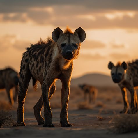 #animal #ai #midjorney #desert Savanna Aesthetic, Daydream Ideas, Candyland Characters, Desert Creatures, Hunger Games Arena, Savanna Animals, Scene Setting, Shuffles Cutouts, Spotted Hyena