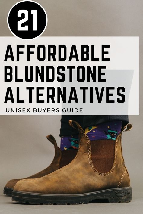 Want the Blundstone boot look but don't fancy the high price tag? Here is a unisex guide to the best affordable Blundstone alternatives. Blundstone Women Outfit Dressy, How To Wear Blundstone Boots, Blundstone Outfit Summer, Blundstone Styling, How To Style Blundstone Boots, Blundstone Outfit Women, Blundstone Boots Outfit, Styling Blundstone Boots, Blundstone Women Outfit